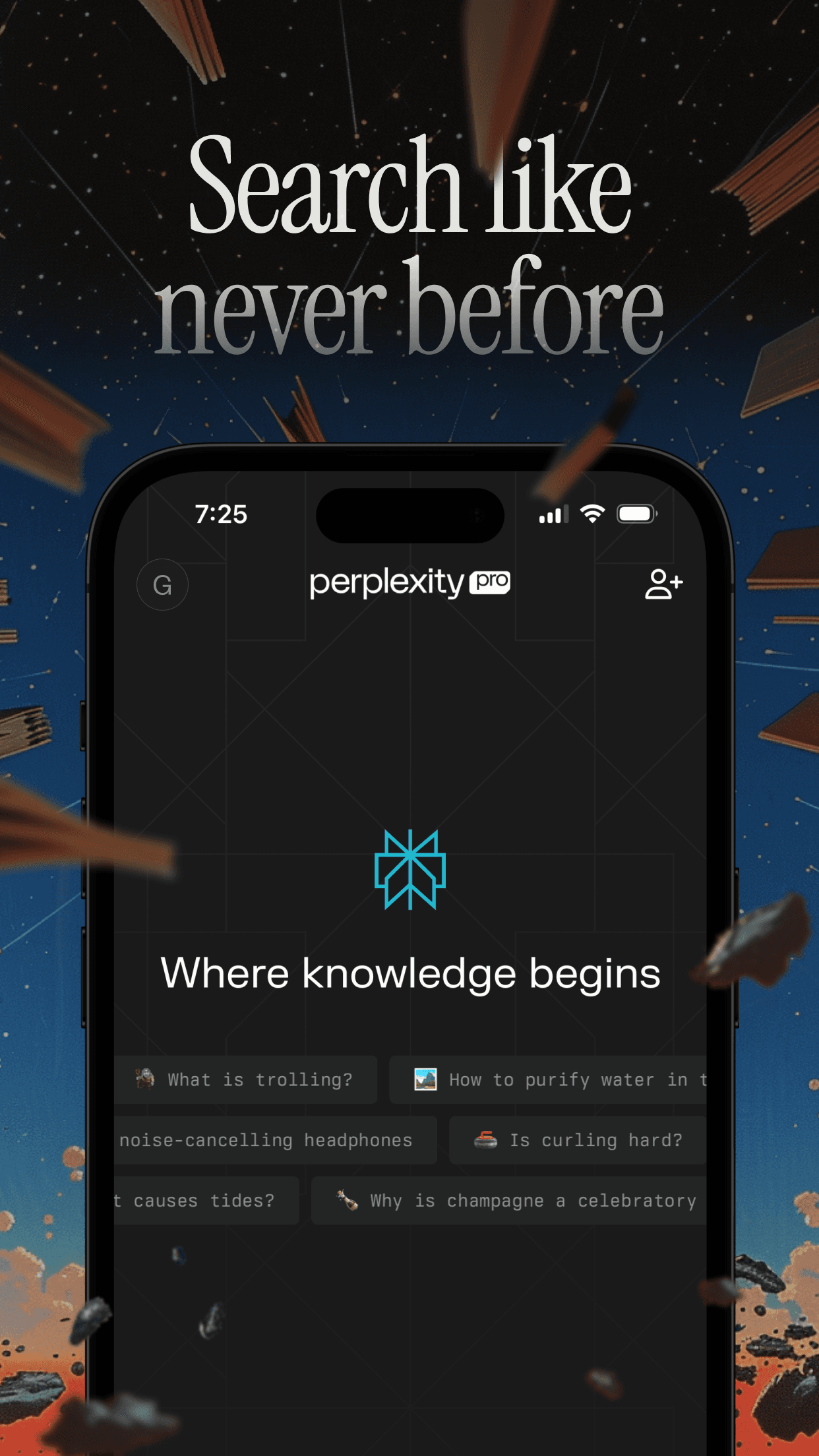 Perplexity - AI Search & Chat app screenshot