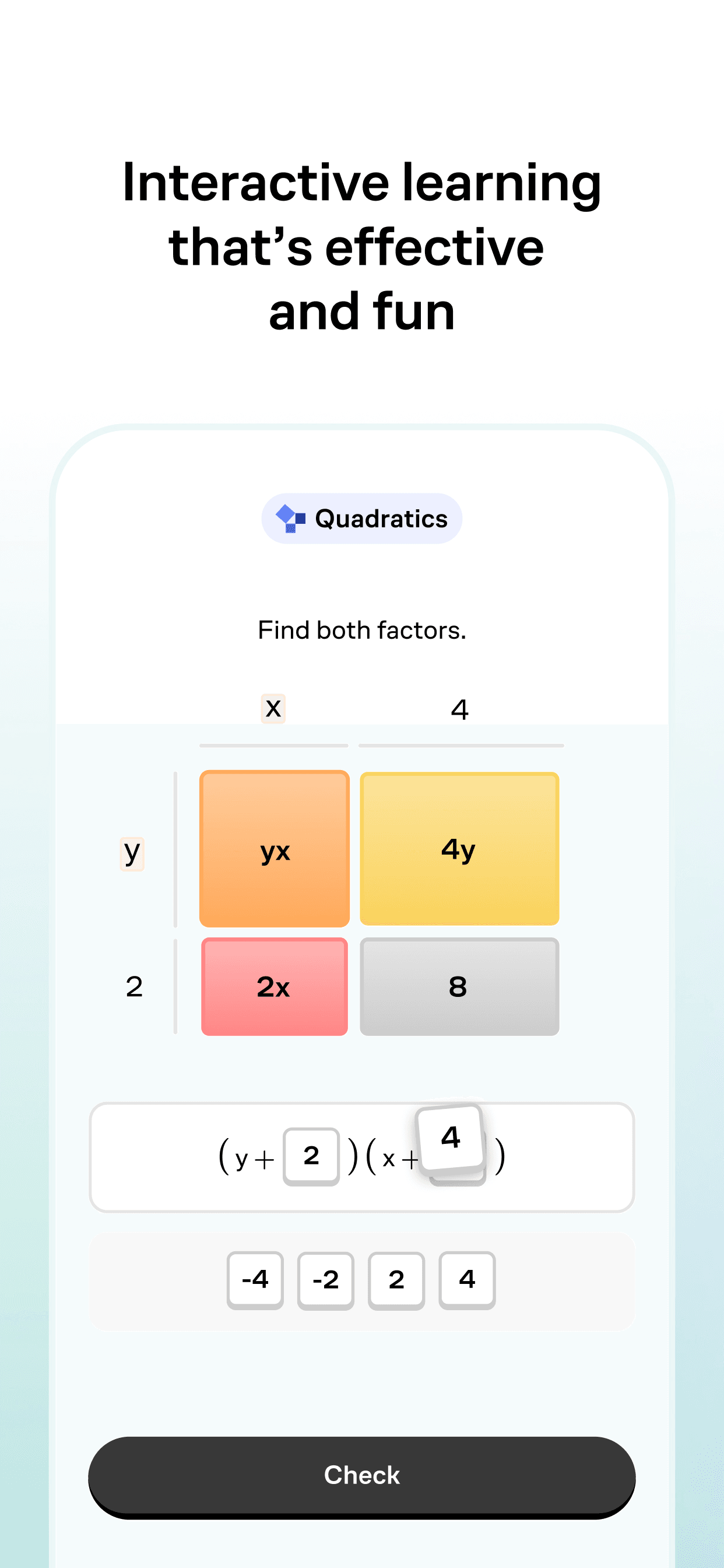 Brilliant: Learn by doing app screenshot