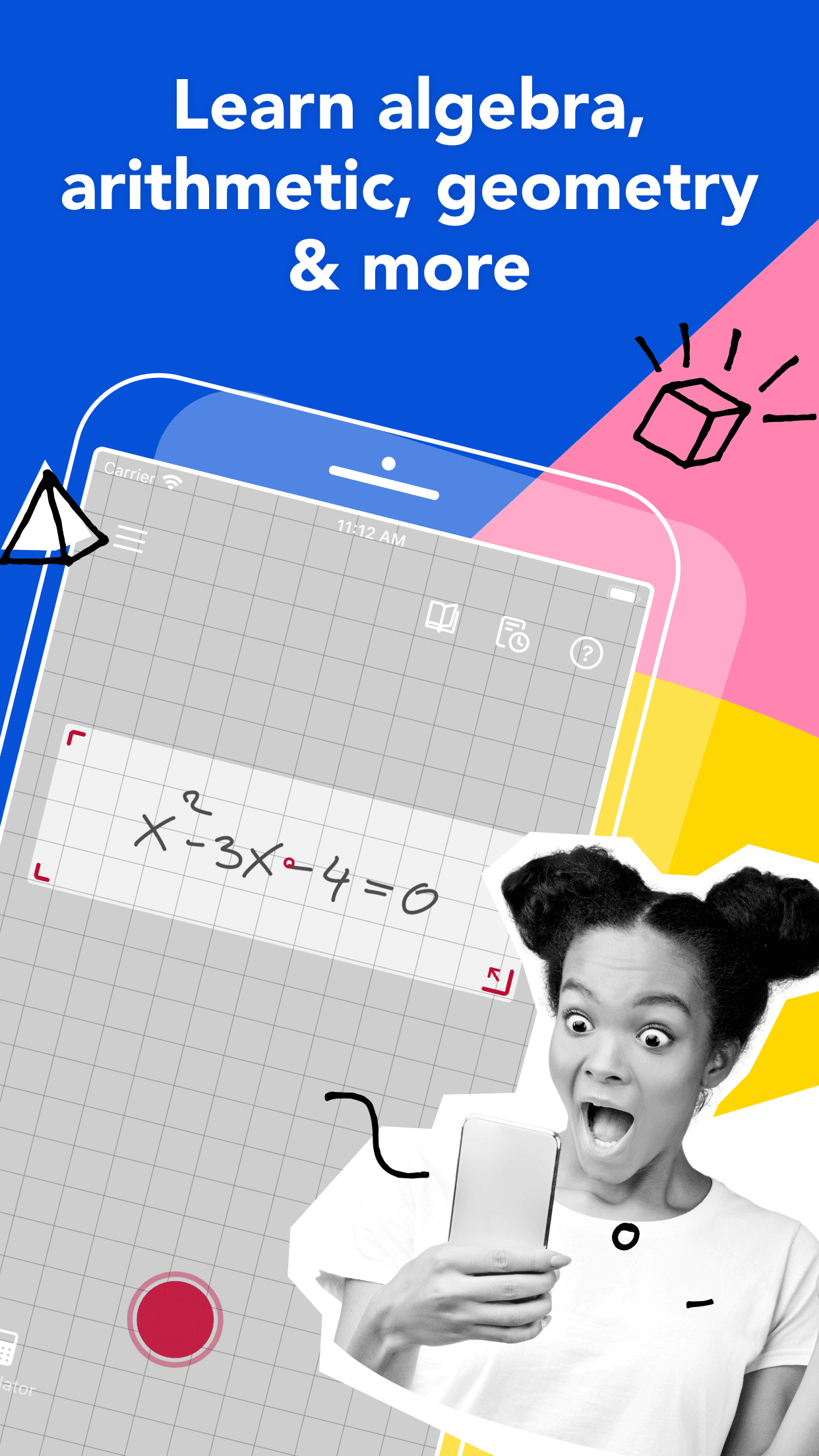 Photomath app screenshot