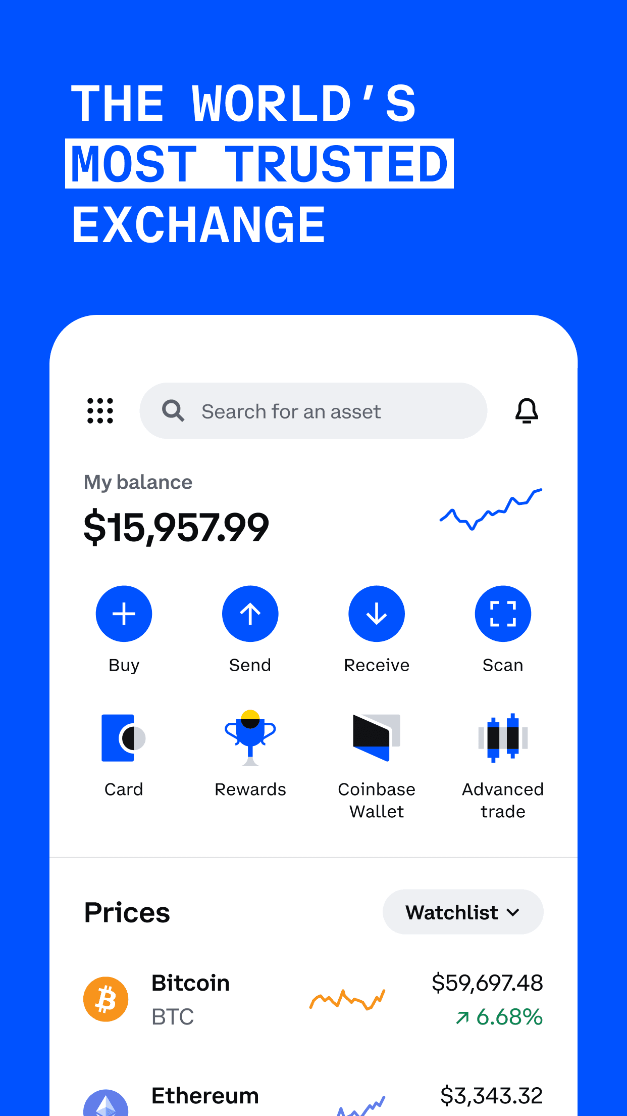 Coinbase: Buy Crypto & Stocks screenshot 2