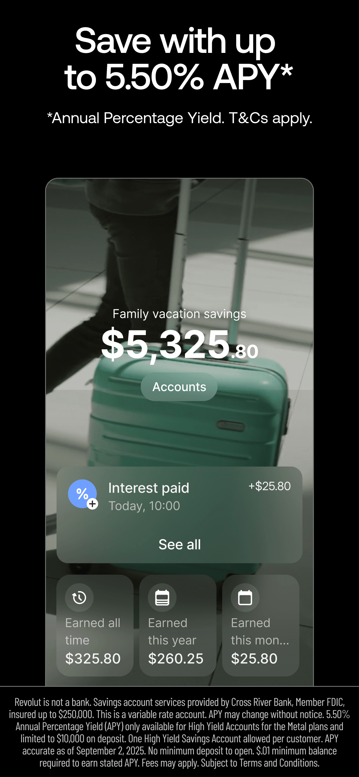 Revolut: Send, spend and save screenshot 2