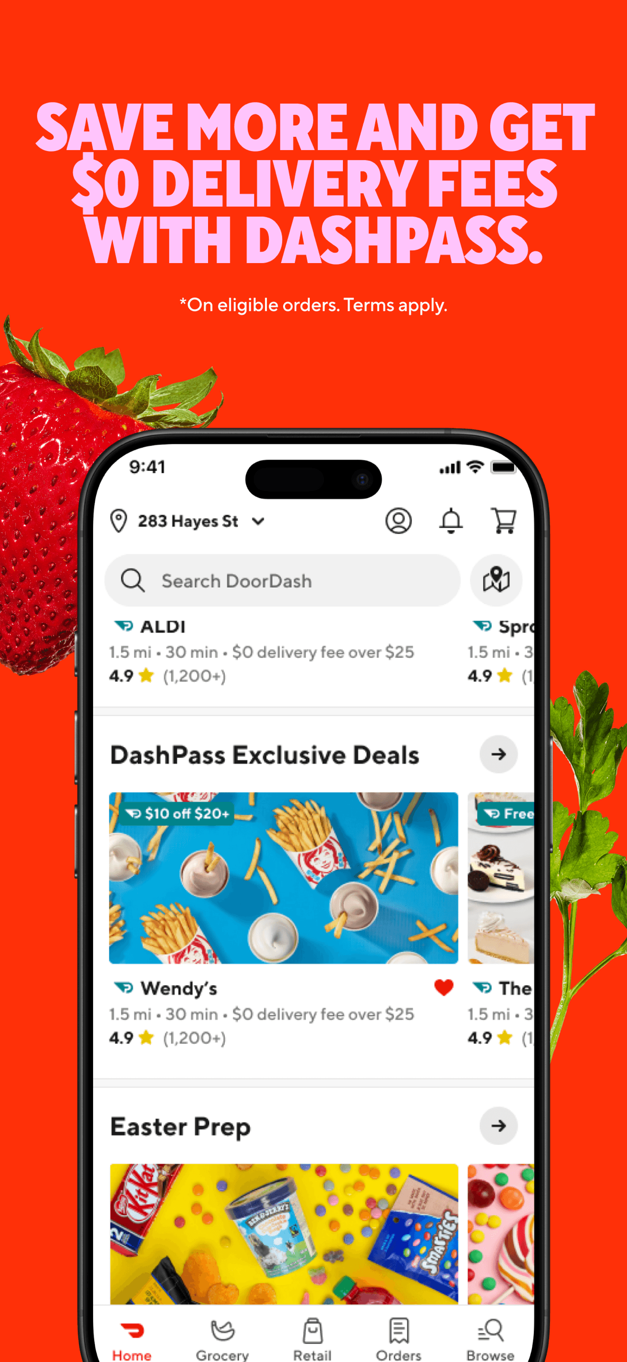 DoorDash: Food, Grocery, More screenshot 4