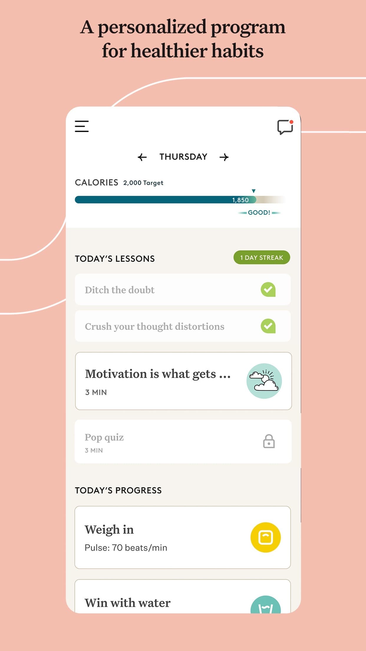 Noom Weight Loss, Food Tracker screenshot 3