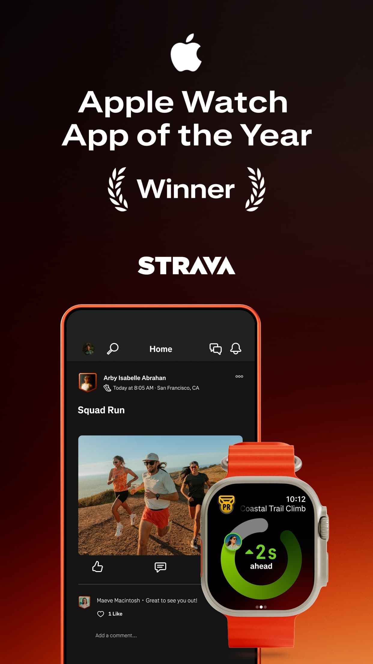 Strava: Run, Bike, Walk app screenshot