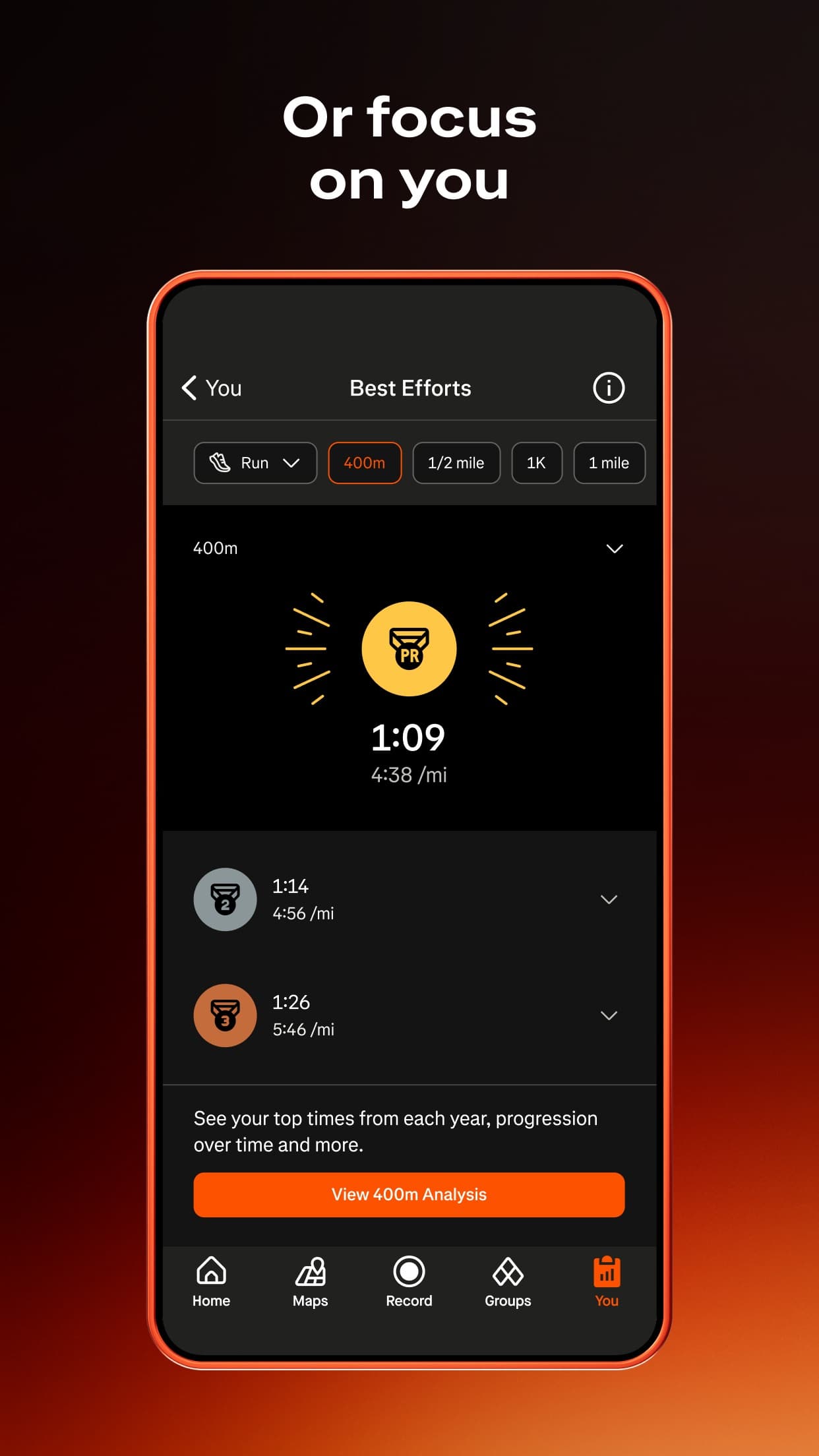 Strava: Run, Bike, Walk screenshot 10