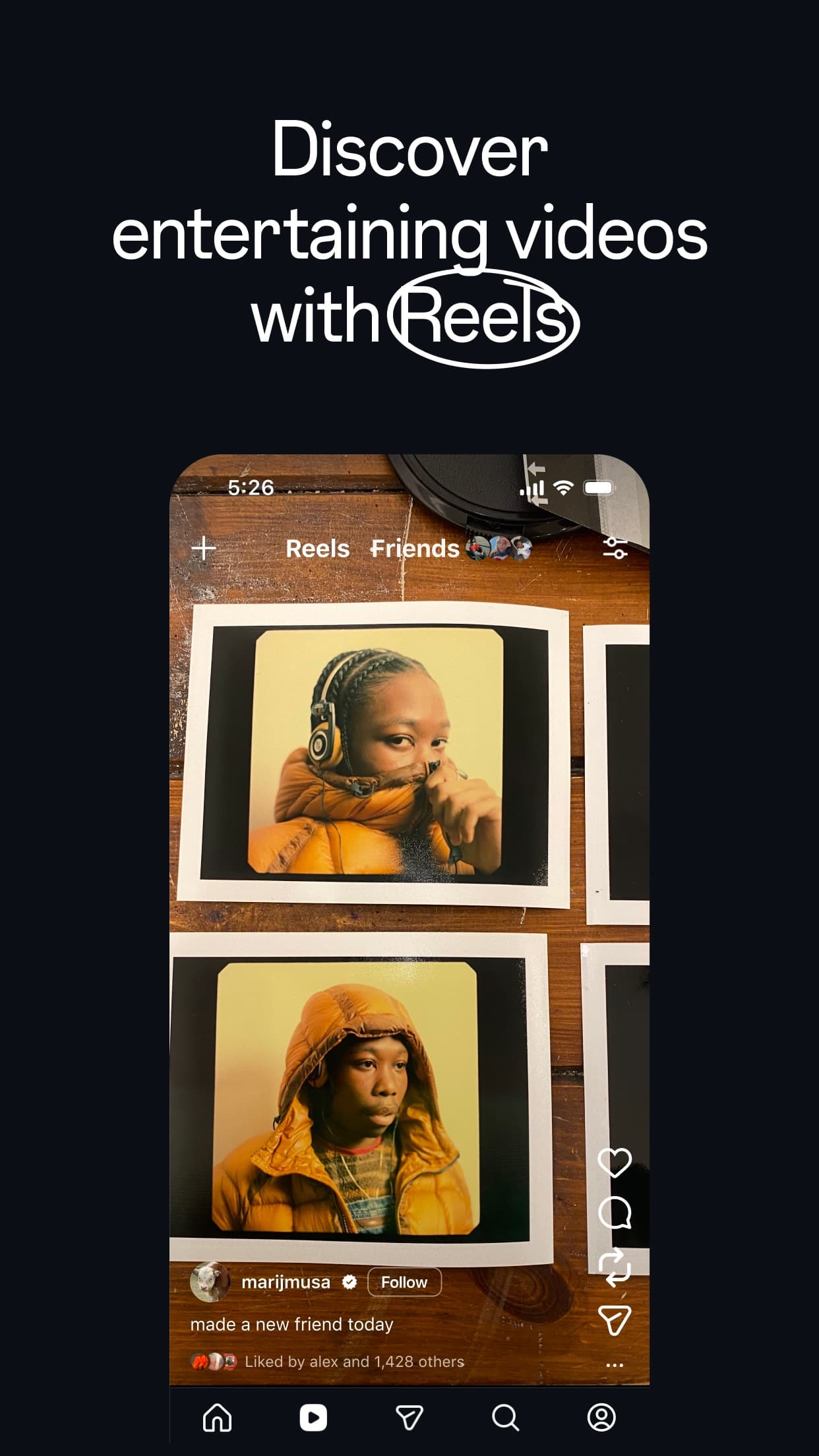 Instagram app screenshot