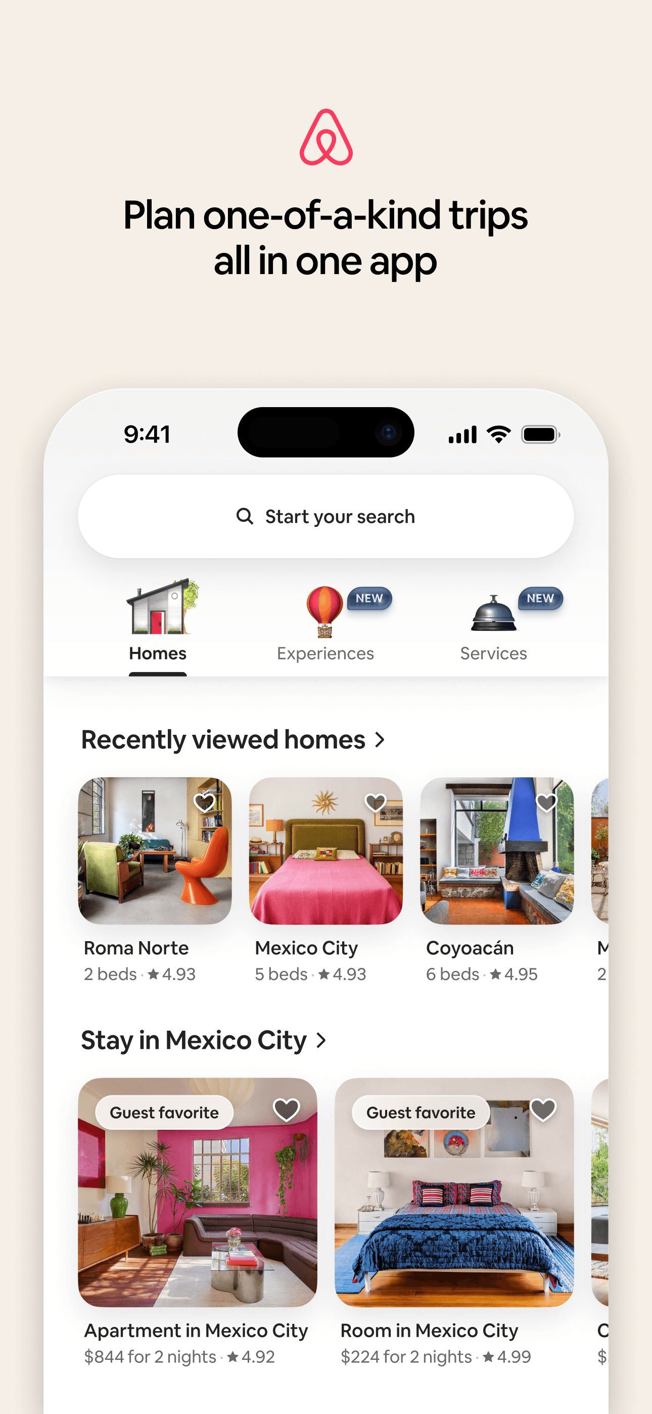 Airbnb screenshot 1